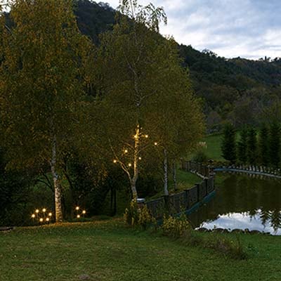 Led Firefly Large Installation Designplan Lighting, Inc. | Firefly LED Pendant, Ø2.0” x 7.5”, 2W, 119 ...