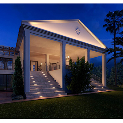 Recessed Led Linear Step Light Designplan Lighting, Inc. | Step Linear 07 Recessed LED Steplight, 2.6 ...