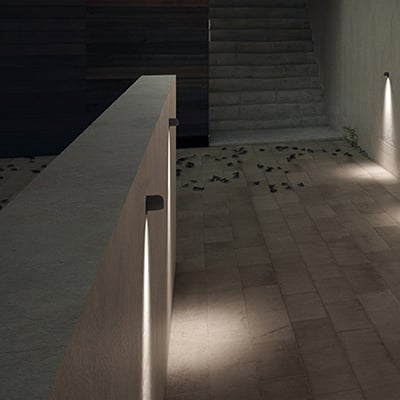 Designplan Lighting, Inc. | Mira 45 LT Wall In-Ground LED Spotlight, Ø1